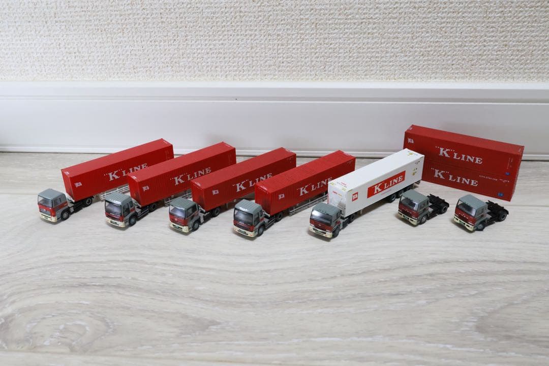 トレーラーコレクション　K-LINE 海コン トレーラーセット