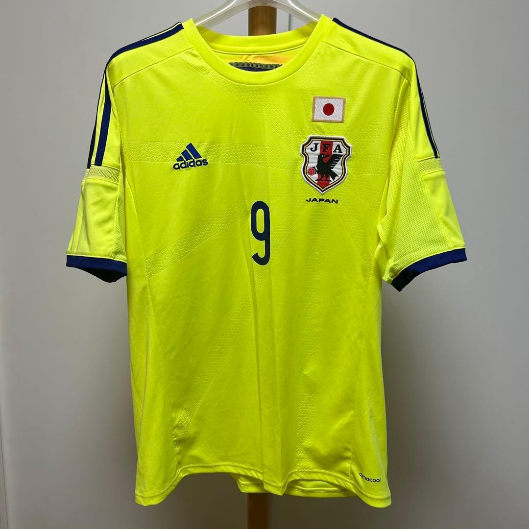 adidas　アディダス　サッカー日本代表　岡崎慎司　9番 2XL ユニフォーム
