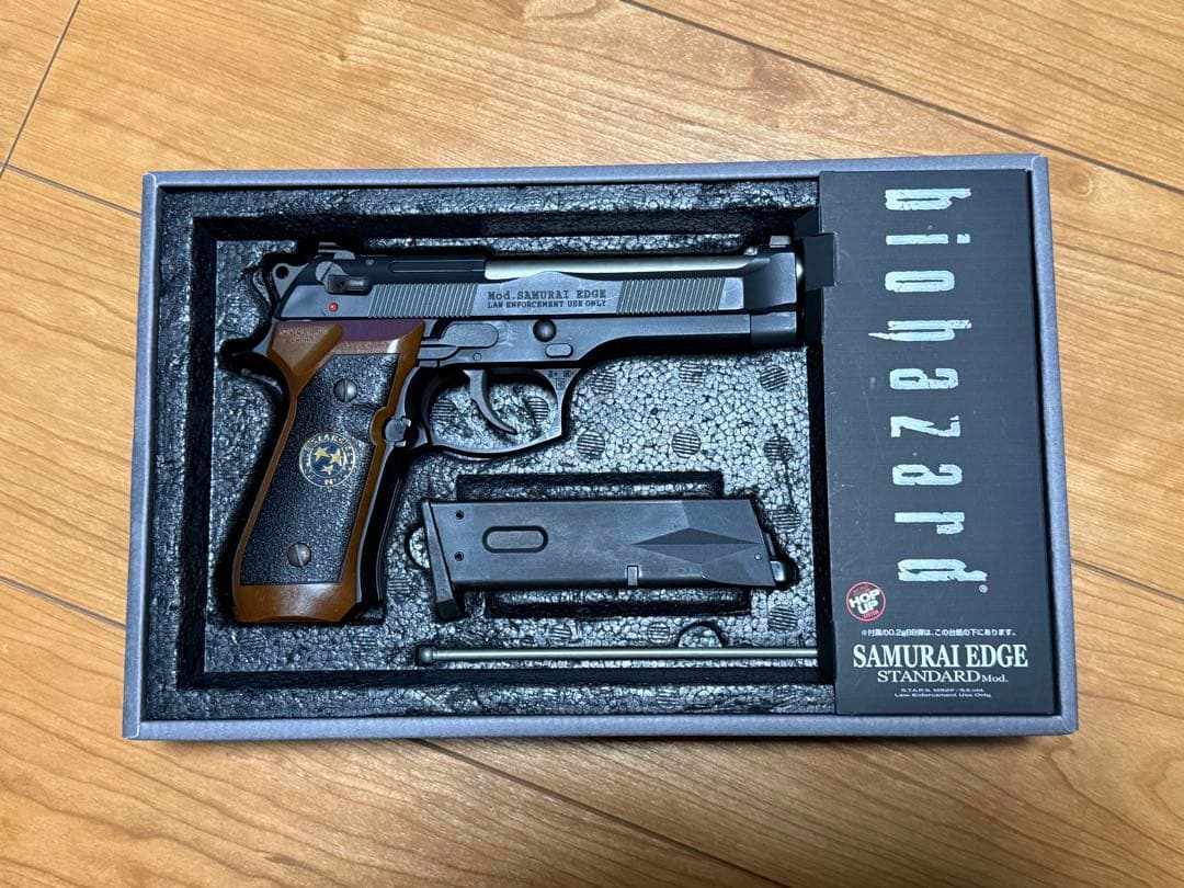 東京マルイ バイオハザード サムライエッジ スタンダードモデル ガス漏れ無し美品