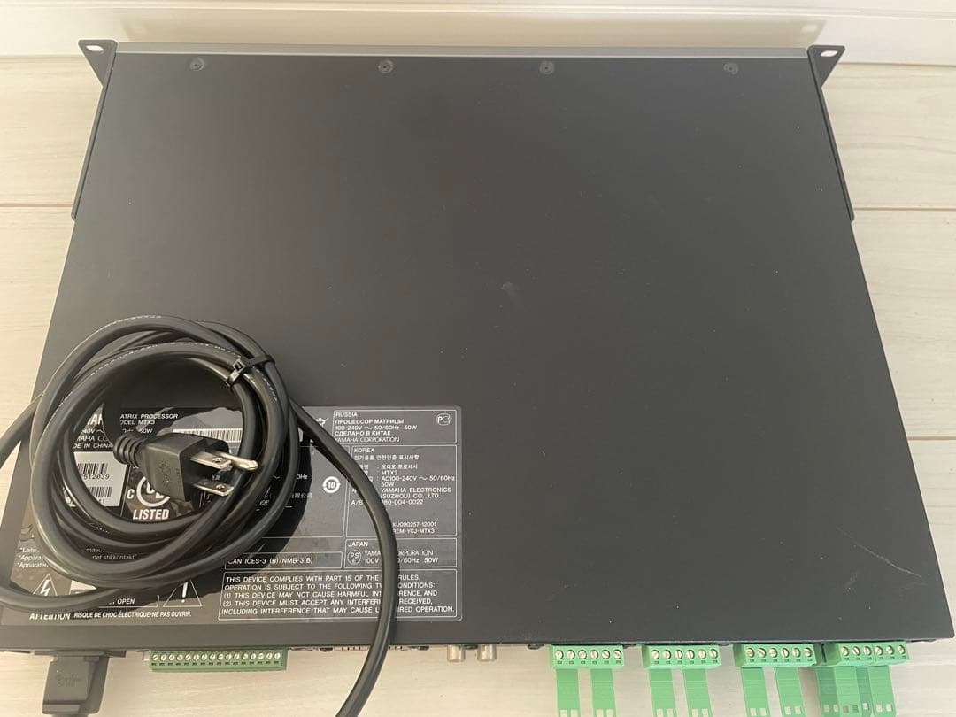 【ぺんた】YAMAHA ヤマハ マトリクスプロセッサー MTX3