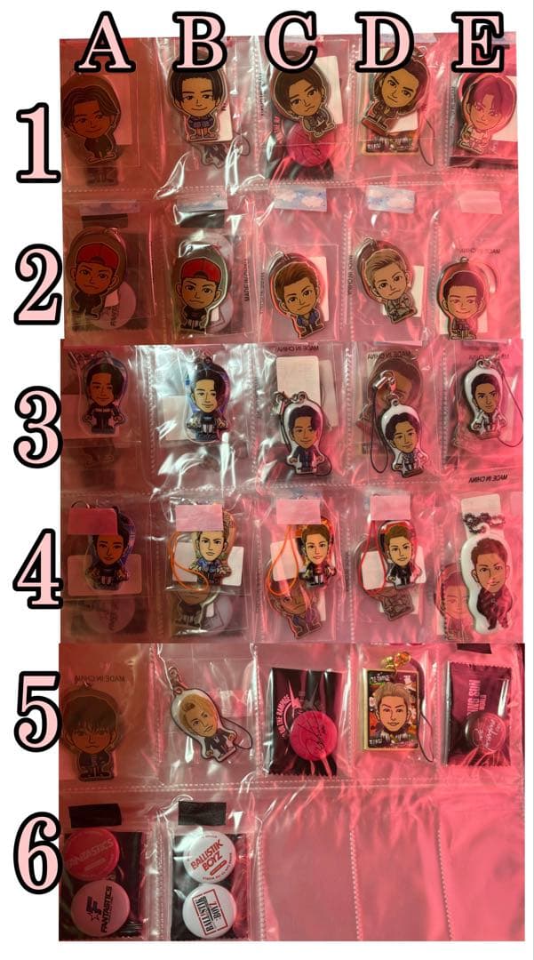 RIKU 堀夏喜 澤本夏輝 砂田将宏 白濱亜嵐 缶バッチ フォトキー アクスタ