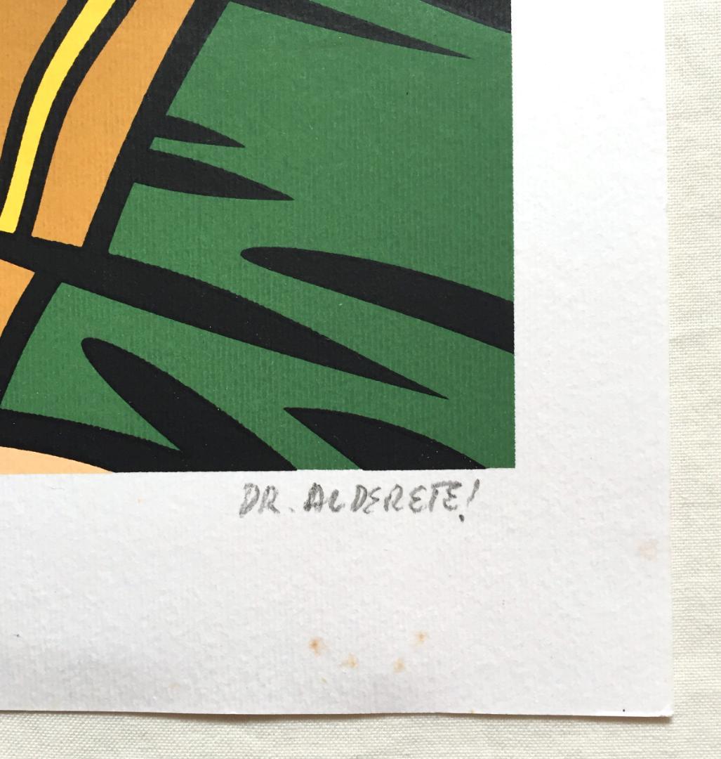 Dr. Alderete Acapulocoシルクスクリーンポスター 限定50枚