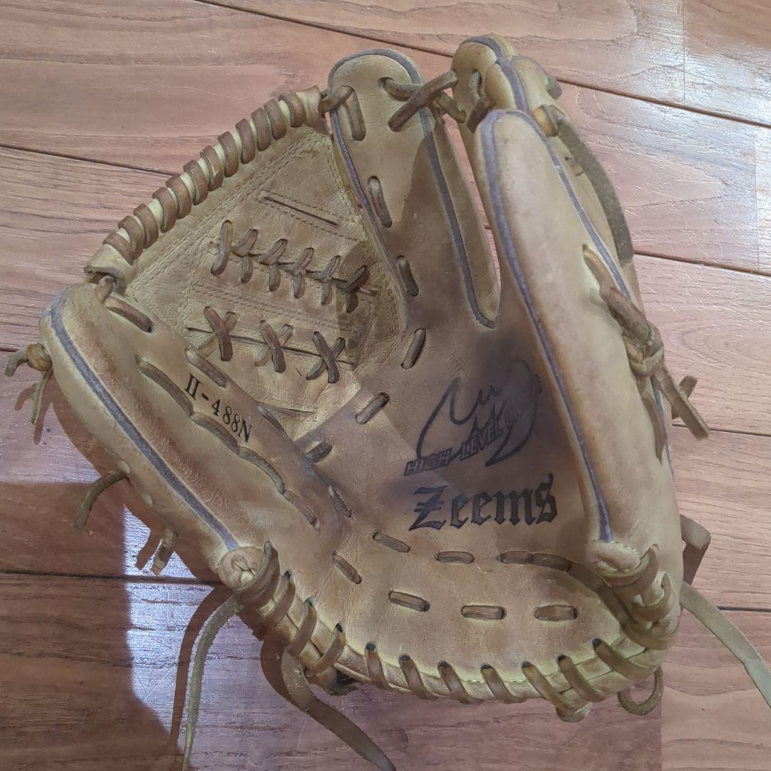 1日限定値引き　軟式用 野球グローブ 内野手　ジームス