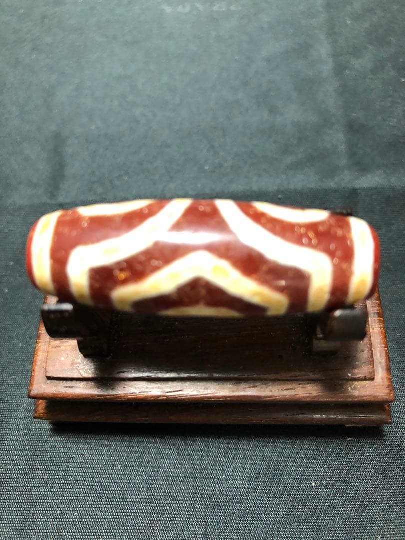 あんこ、秘蔵紅天珠‼️西蔵老礦古代伝承紅三眼天珠