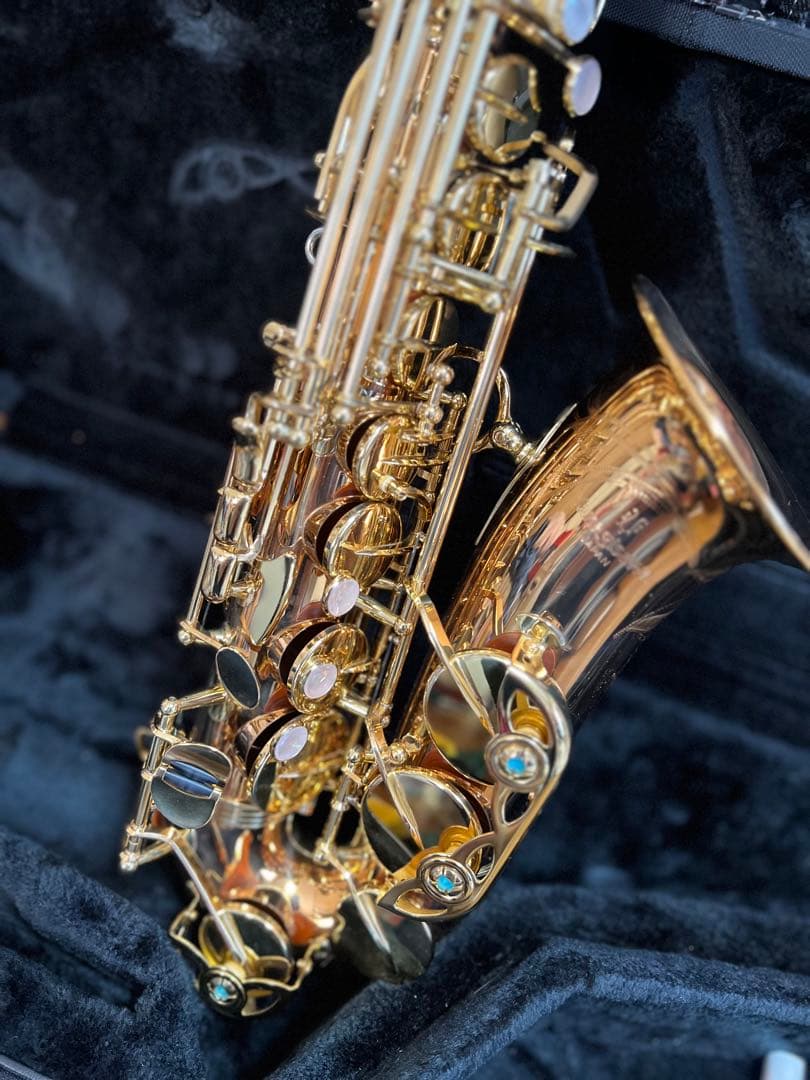 ヤナギサワアルトサックス A-WO2ほぼ未使用 純正ケース 付属品多数 保証書有