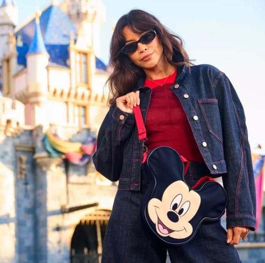 【新作】　ディズニー ミッキー ビッグフェイス ミニトート ショルダーバッグ