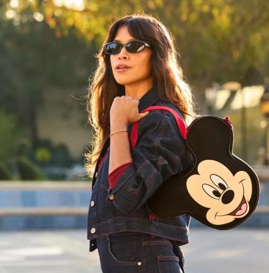 【新作】　ディズニー ミッキー ビッグフェイス ミニトート ショルダーバッグ