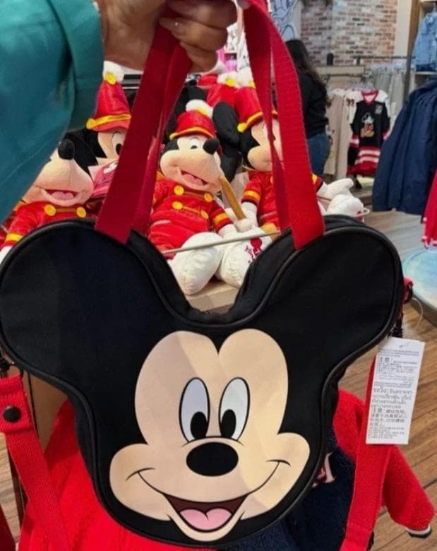 【新作】　ディズニー ミッキー ビッグフェイス ミニトート ショルダーバッグ