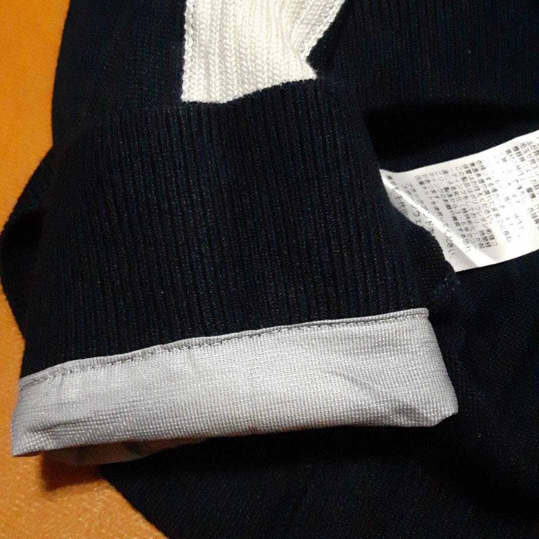 Megu様　and per se アンパスィ　モックネックセーター　ビッグサイズ