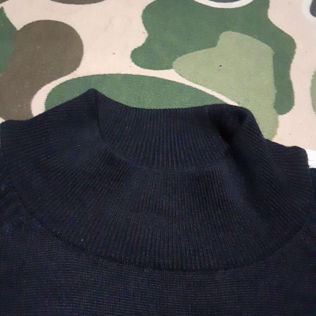 Megu様　and per se アンパスィ　モックネックセーター　ビッグサイズ