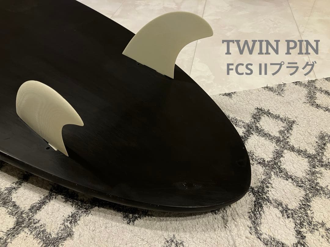 TWIN PIN 6’0 ツインピン フィン付属