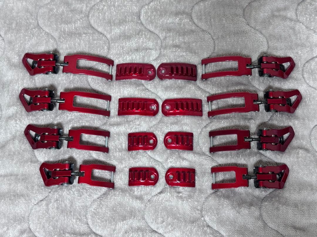 ATOMIC REDSTER バックル一式①