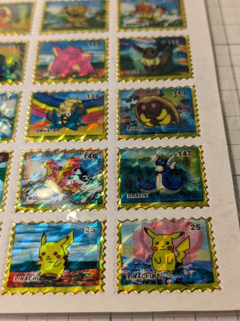 レア　初期　ポケモン　レトロ　ピカチュウ　ポケットモンスター　ステッカー