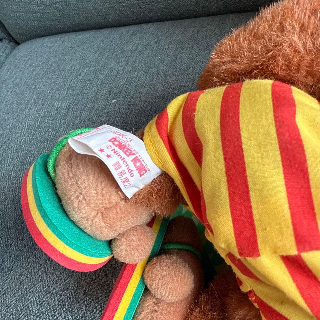 非売品 希少 1995年 ファンキーコング ぬいぐるみ スーパードンキーコング