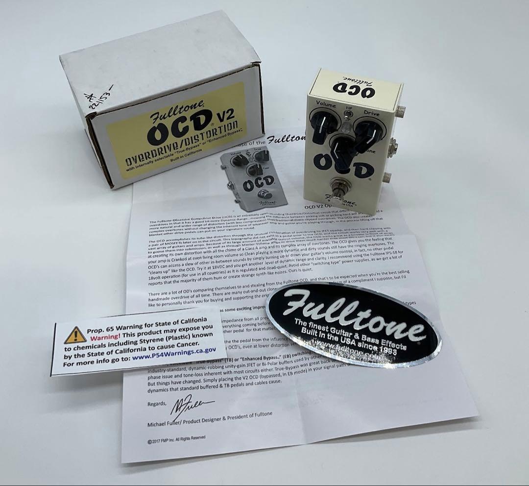 Fulltone OCD V2 フルトーン オーバードライブ エフェクター