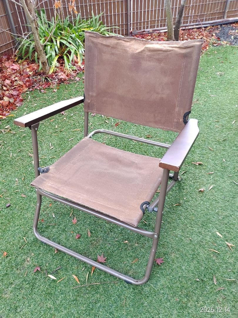 MIKAN WAXED CANVAS ROVER CHAIR ２脚 ブラウン