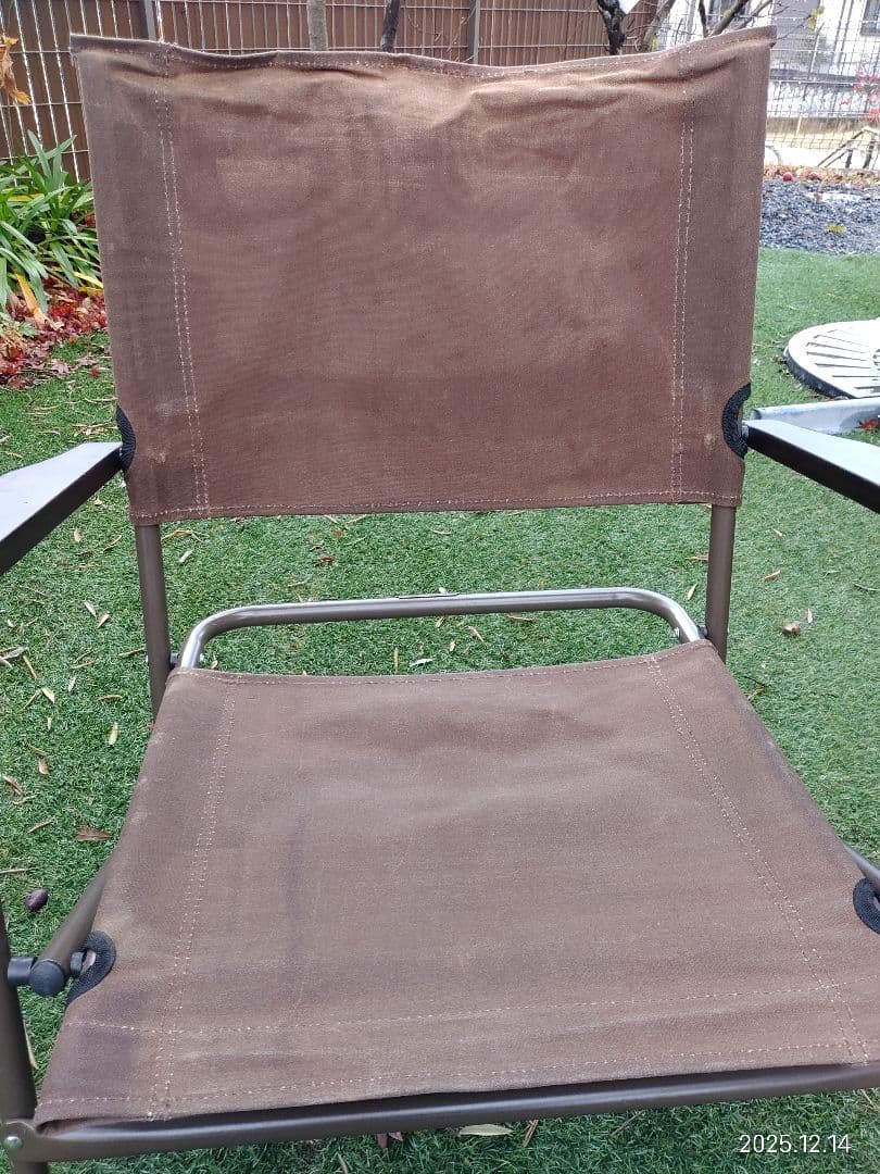 MIKAN WAXED CANVAS ROVER CHAIR ２脚 ブラウン