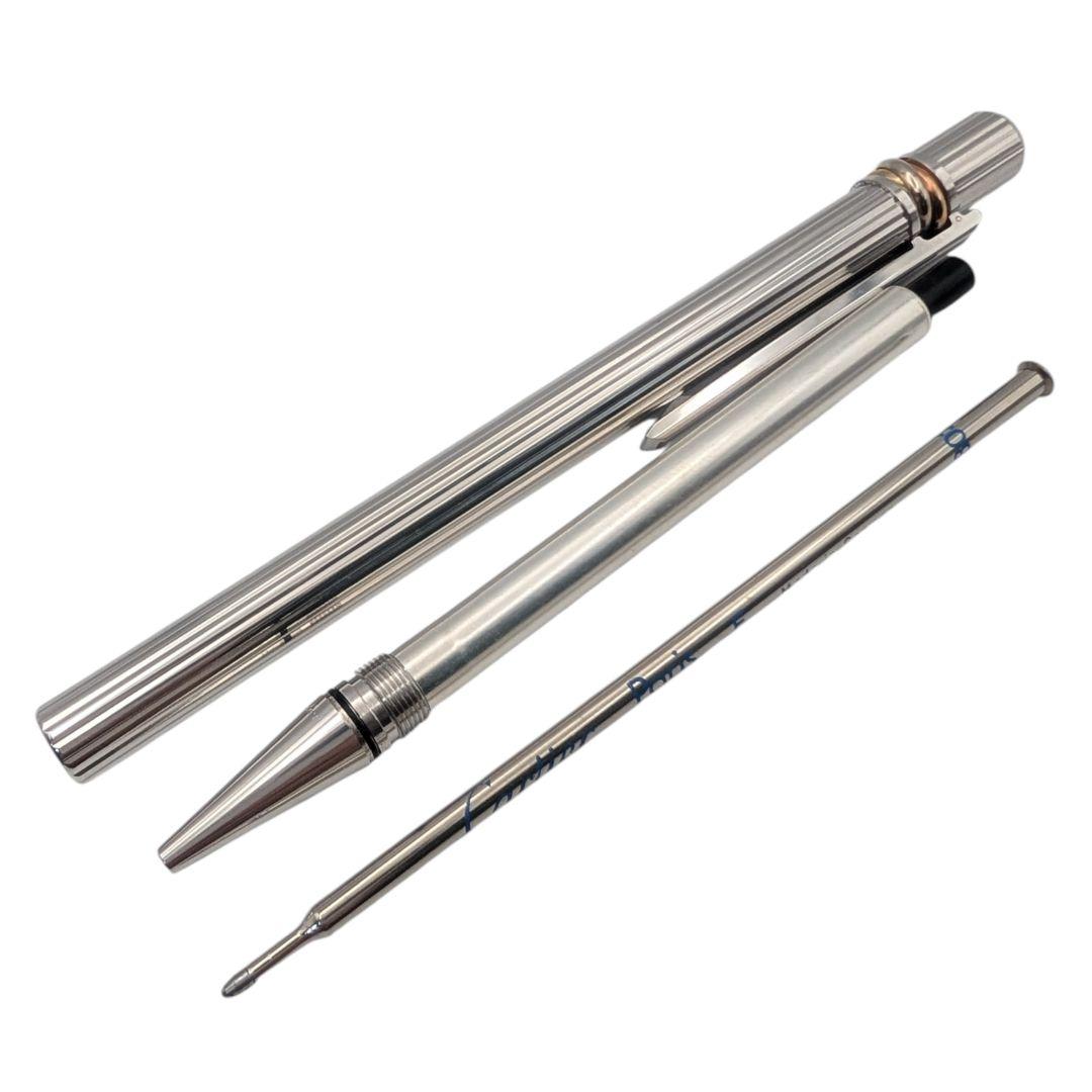 カルティエ トリニティ ボールペン シルバー スリーカラー 箱付