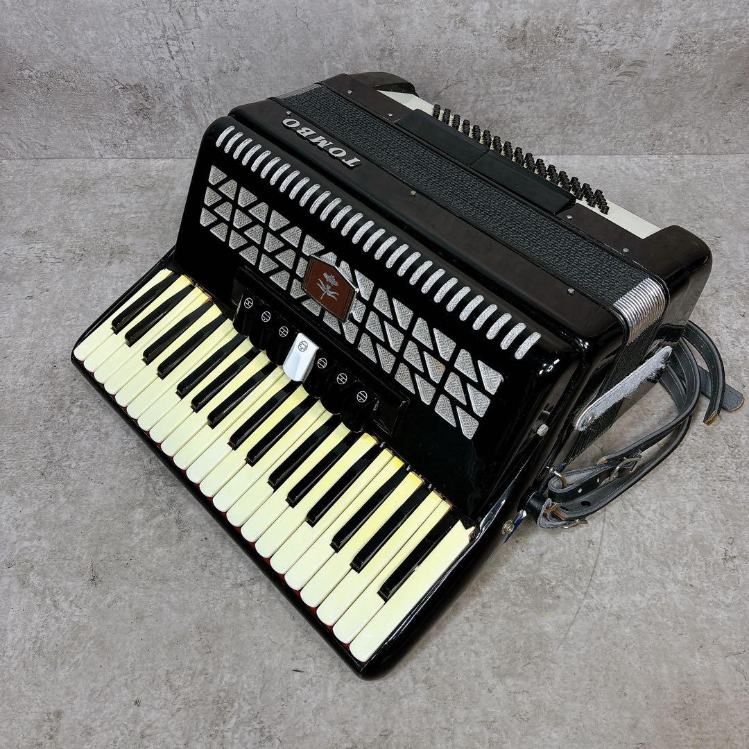 TOMBO トンボ T80B アコーディオン ケース付き 37鍵 80ベース