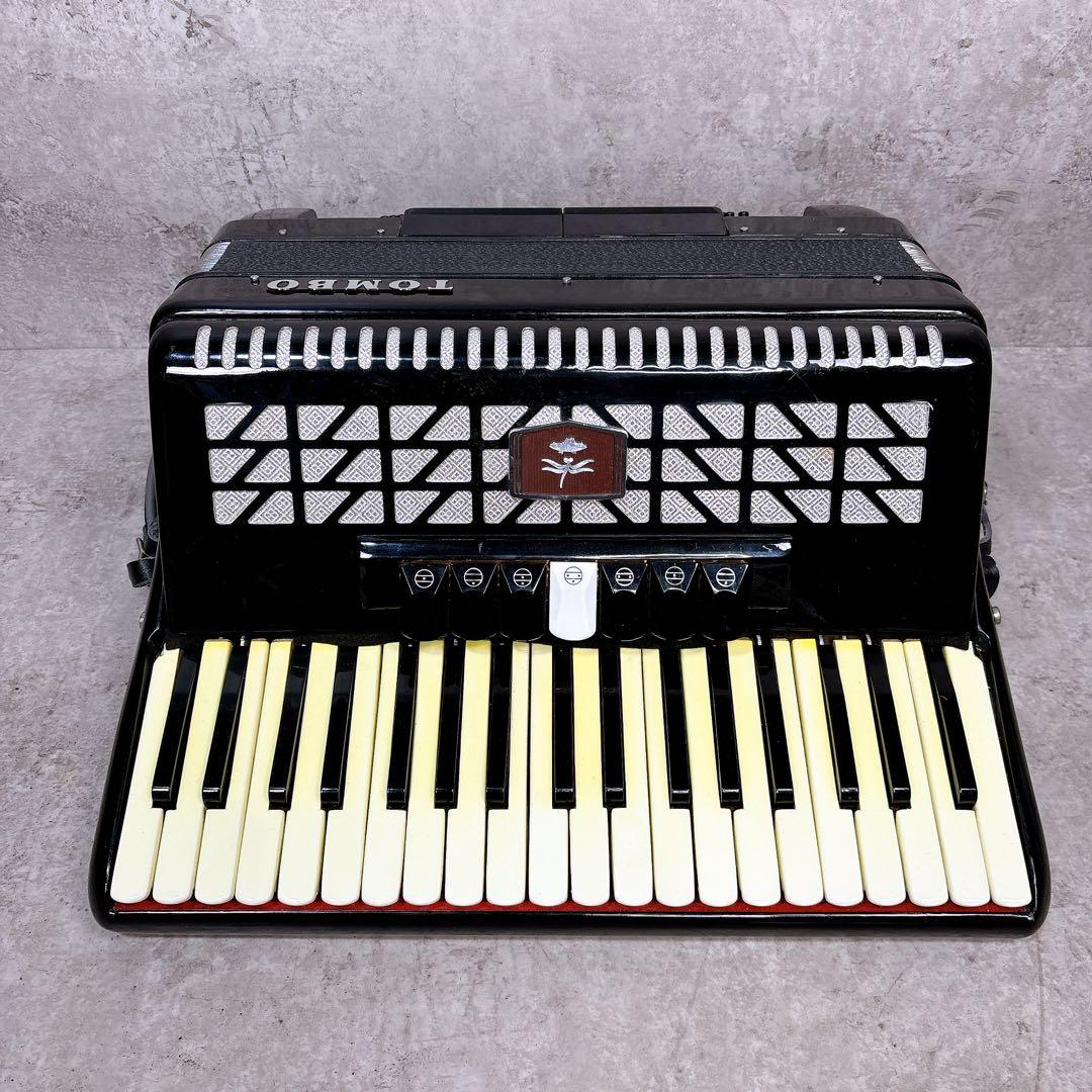 TOMBO トンボ T80B アコーディオン ケース付き 37鍵 80ベース