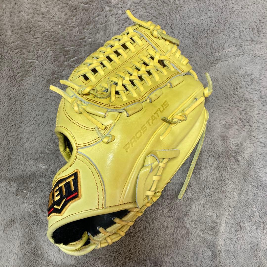 軟式野球用グローブ　ゼットプロステイタス　遊撃　2塁手用　右投げ用