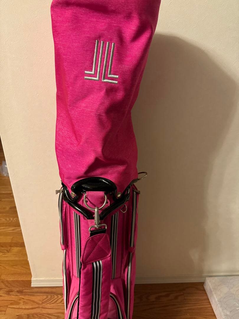 ランバン　LANVIN ゴルフバック　ピンク　リボン
