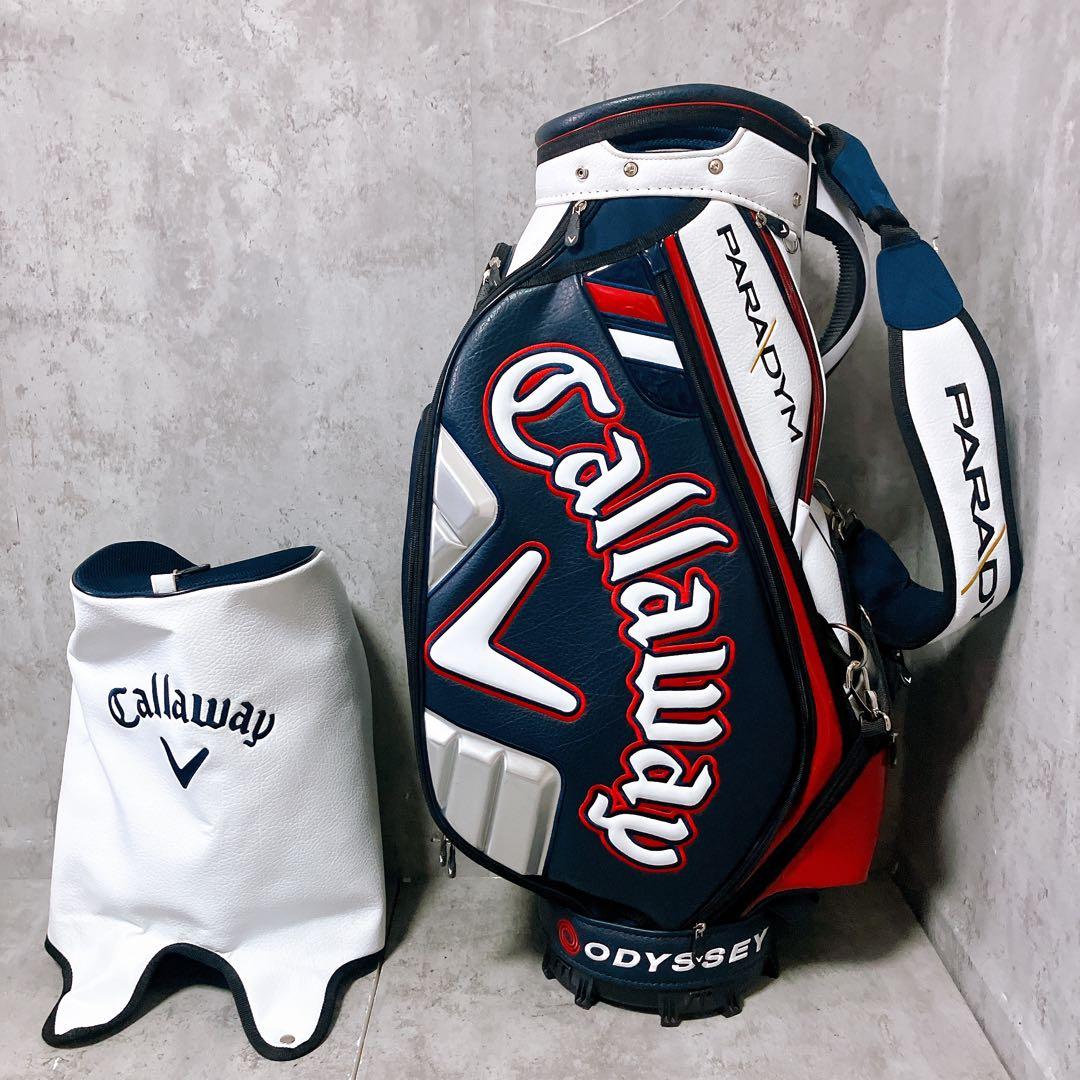 【希少】Callaway パラダイム ツアーモデル キャディバッグ トリコロール