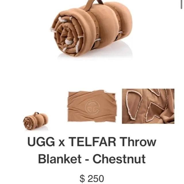 UGG x TELFAR Throw Blanket - Chestnut ＊＄