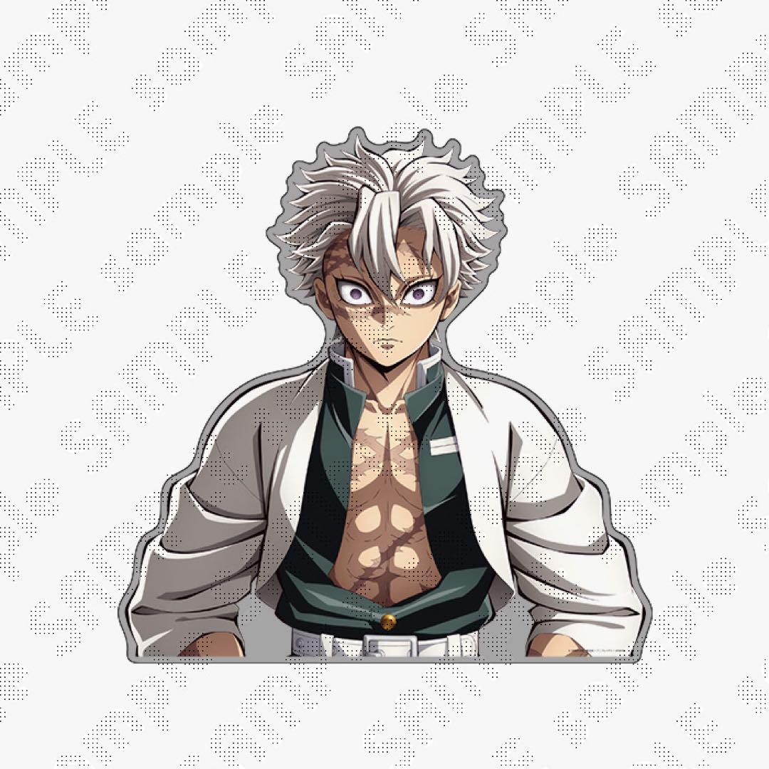 鬼滅の刃　柱稽古編　バストアップアクリルパネル　不死川実弥