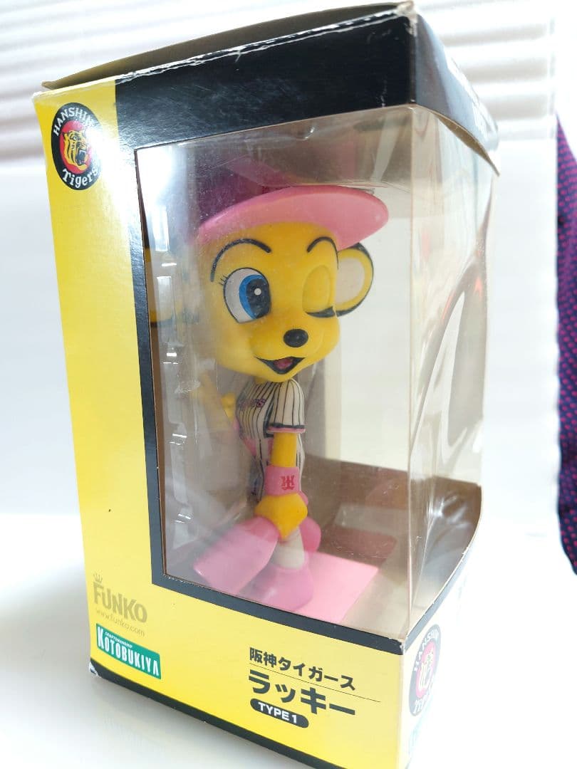 阪神タイガース ラッキー マスコット 首振り人形 ボブルヘッド フィギュア
