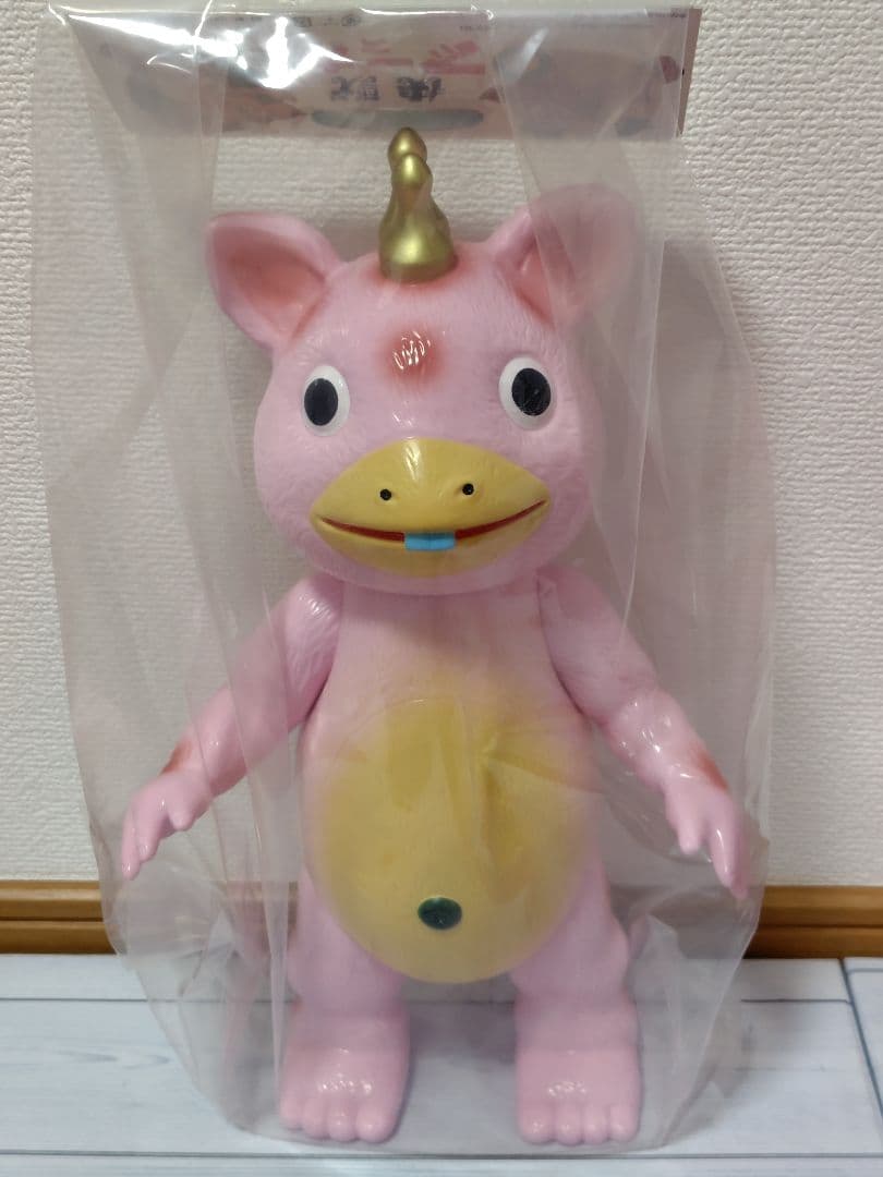 マルサン　ブースカ450 昭和ピンクイメージ ver.　ソフビ