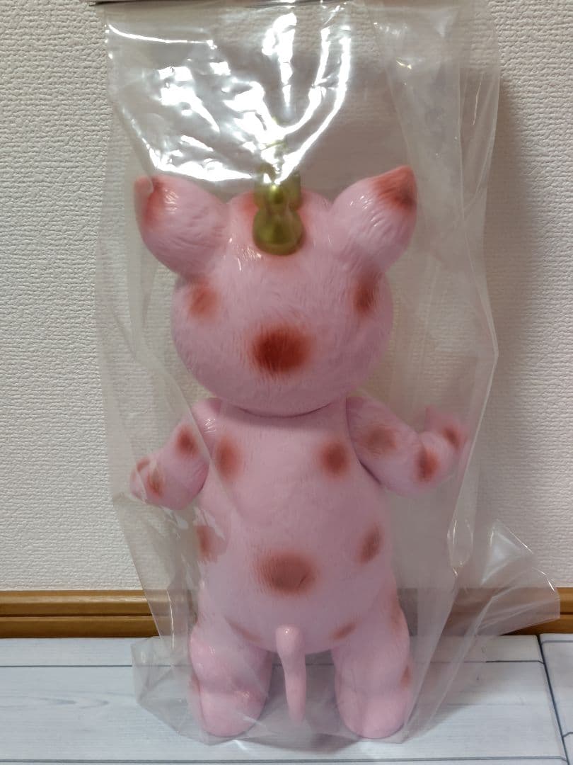 マルサン　ブースカ450 昭和ピンクイメージ ver.　ソフビ