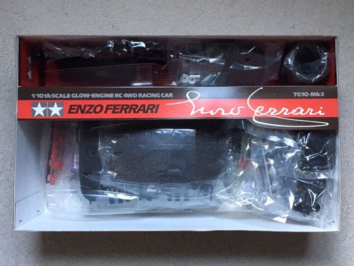 絶版 タミヤ エンジン RC 1/10 エンツォ・フェラーリ TG10-Mk.1