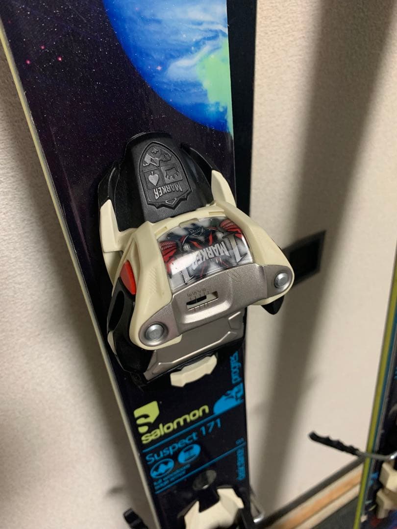 SALOMON Suspect 171cm スキー板 ビンディング付き