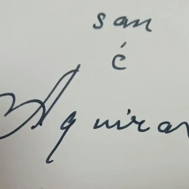 【希少】宇野亜喜良展ポスター　2002年　ggg　【サイン入り】