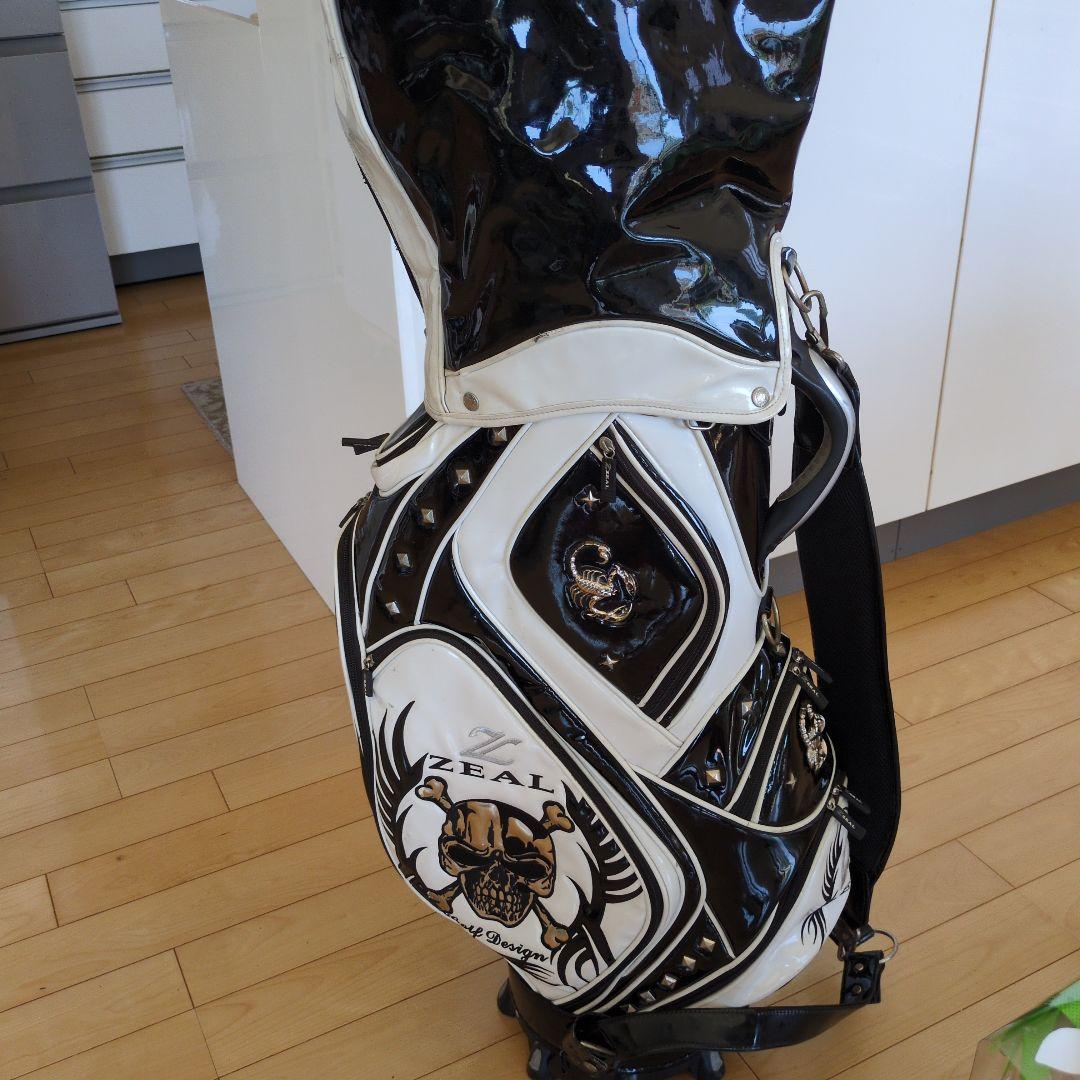 ZEAL ❗️派手❗️スカルデザイン キャディバッグ