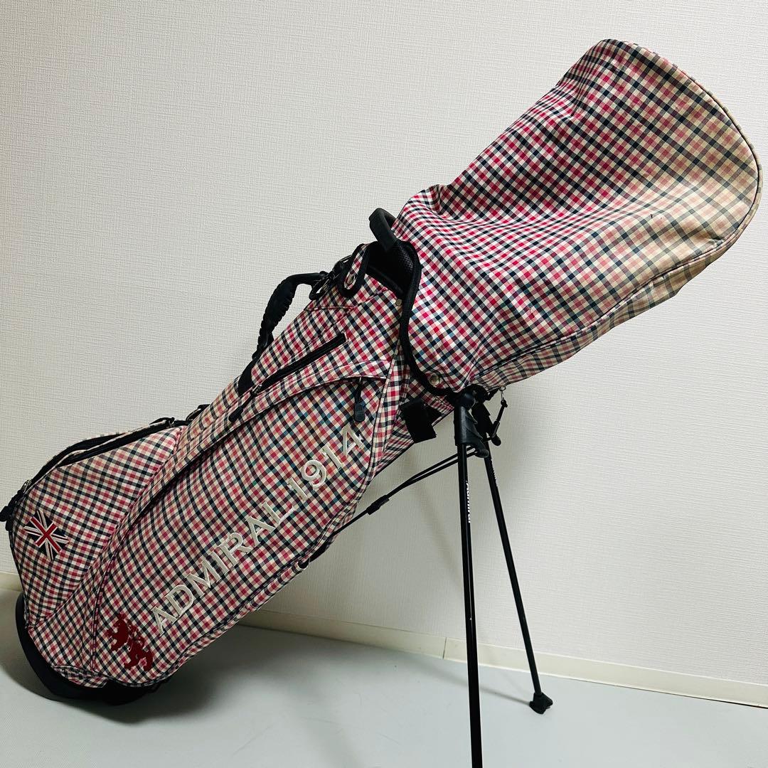 【希少品】 Admiral アドミラル　スタンドキャディバッグ