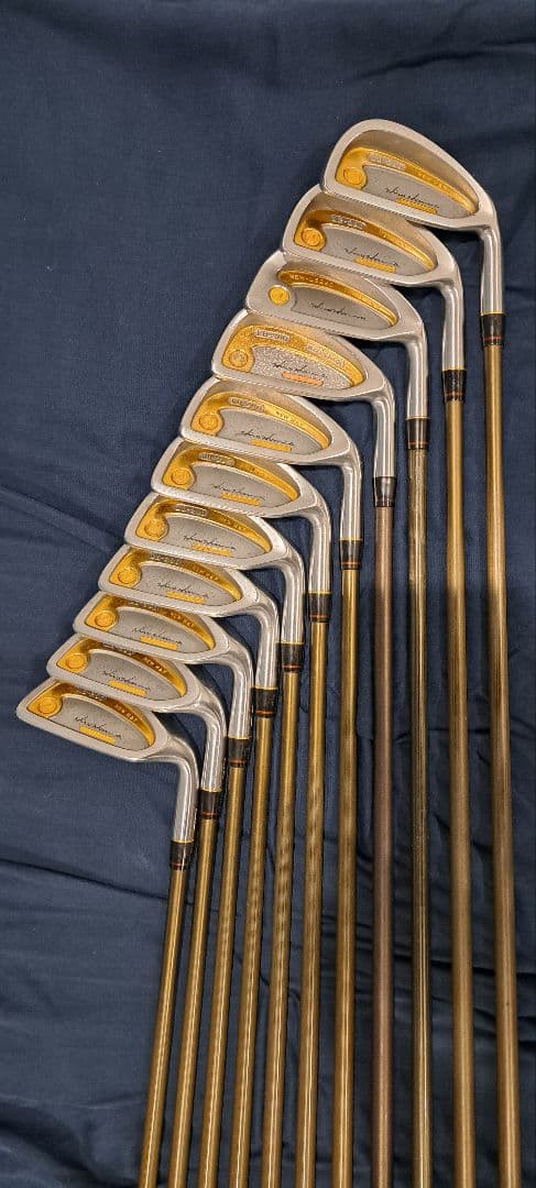 最高級 HONMA 5星 24金 純金 K24 LB280 NEWH&F 11本