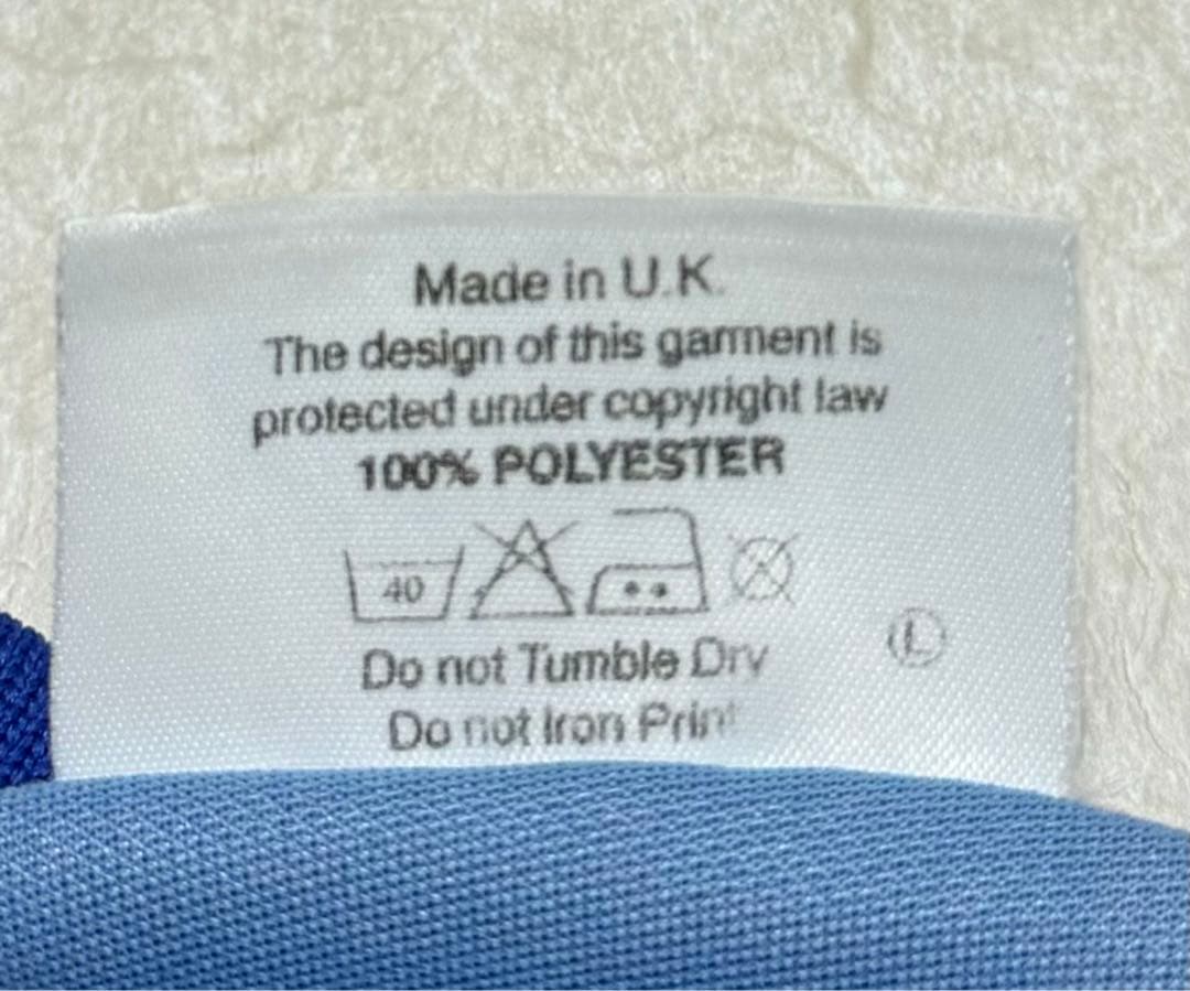 asics リーズユナイテッド　93/95 アウェイ　ユニフォーム　ゲームシャツ