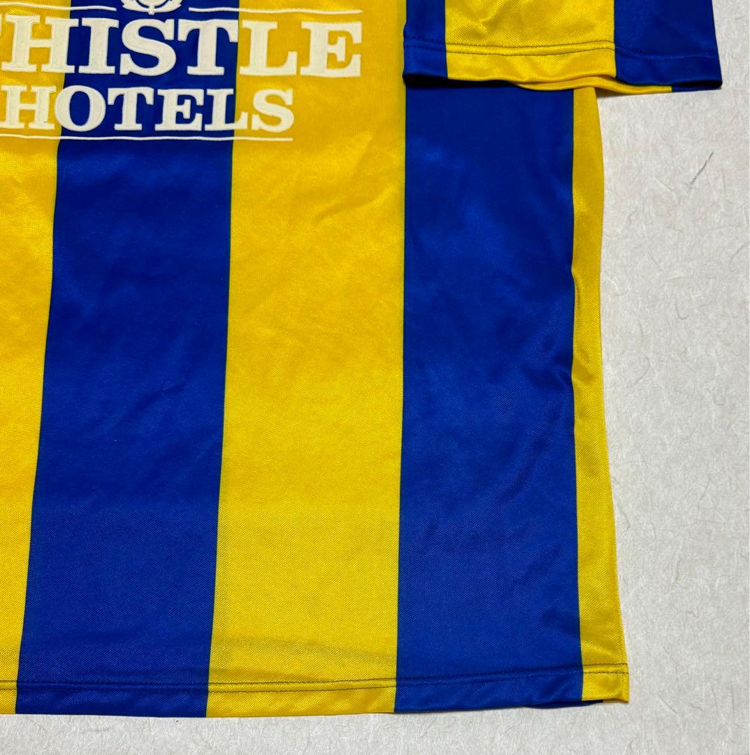 asics リーズユナイテッド　93/95 アウェイ　ユニフォーム　ゲームシャツ