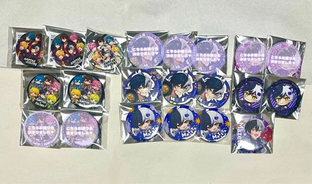 AMPTAK まぜ太　缶バッジ