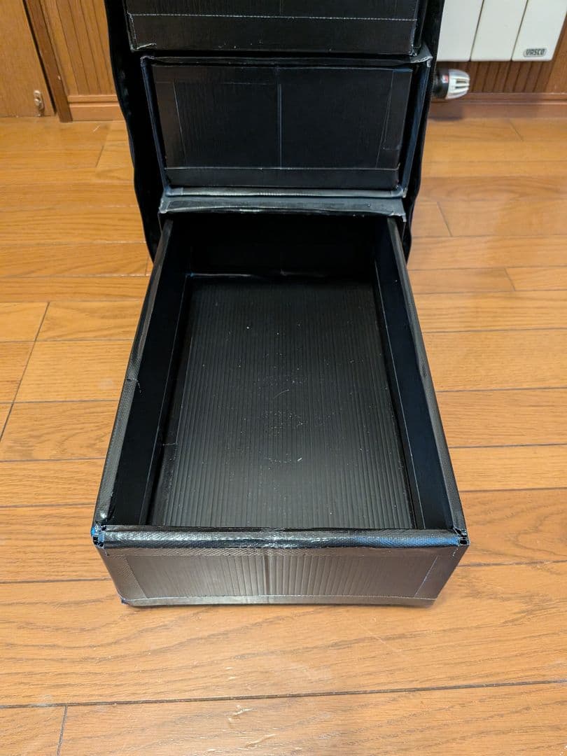 タミヤ TRFピットバッグL　美品　自作引出しケース付