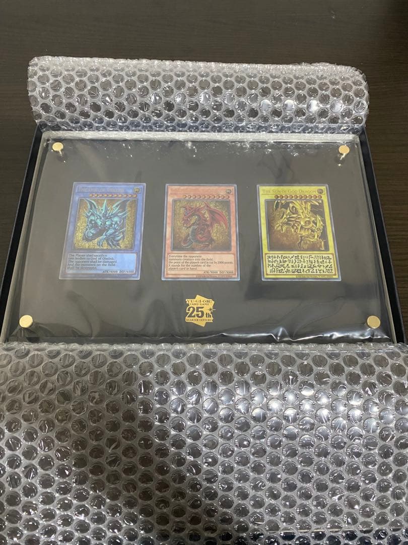 遊戯王OCGデュエルモンスターズ「三幻神」スペシャルカードセット（ステンレス製)