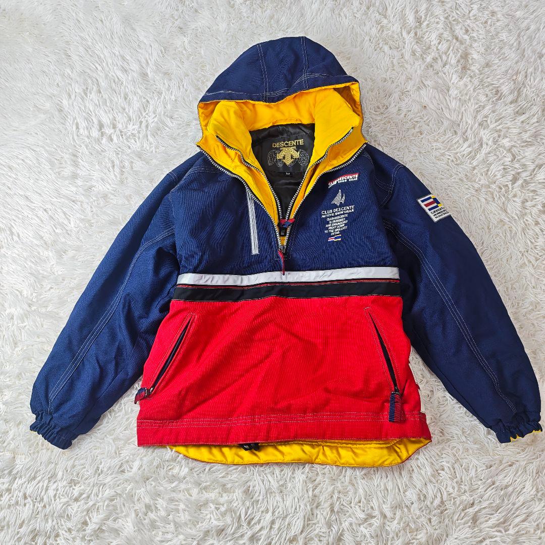 【極美品】DESCENTE スキーウェア上下 メンズM Dermizax