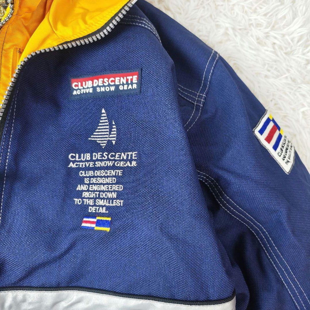 【極美品】DESCENTE スキーウェア上下 メンズM Dermizax