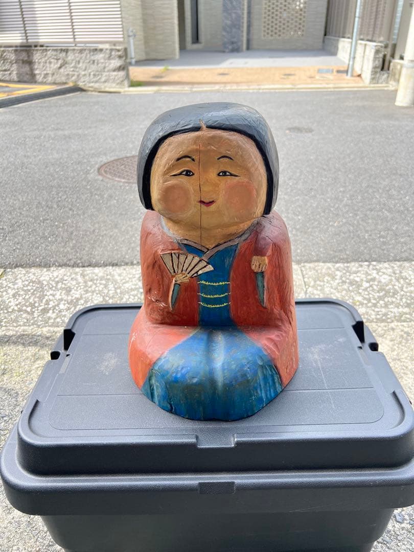 郷土玩具 縁起物 置物 民藝 福島 レア 木彫り 春画 骨董 子孫繁栄 信仰