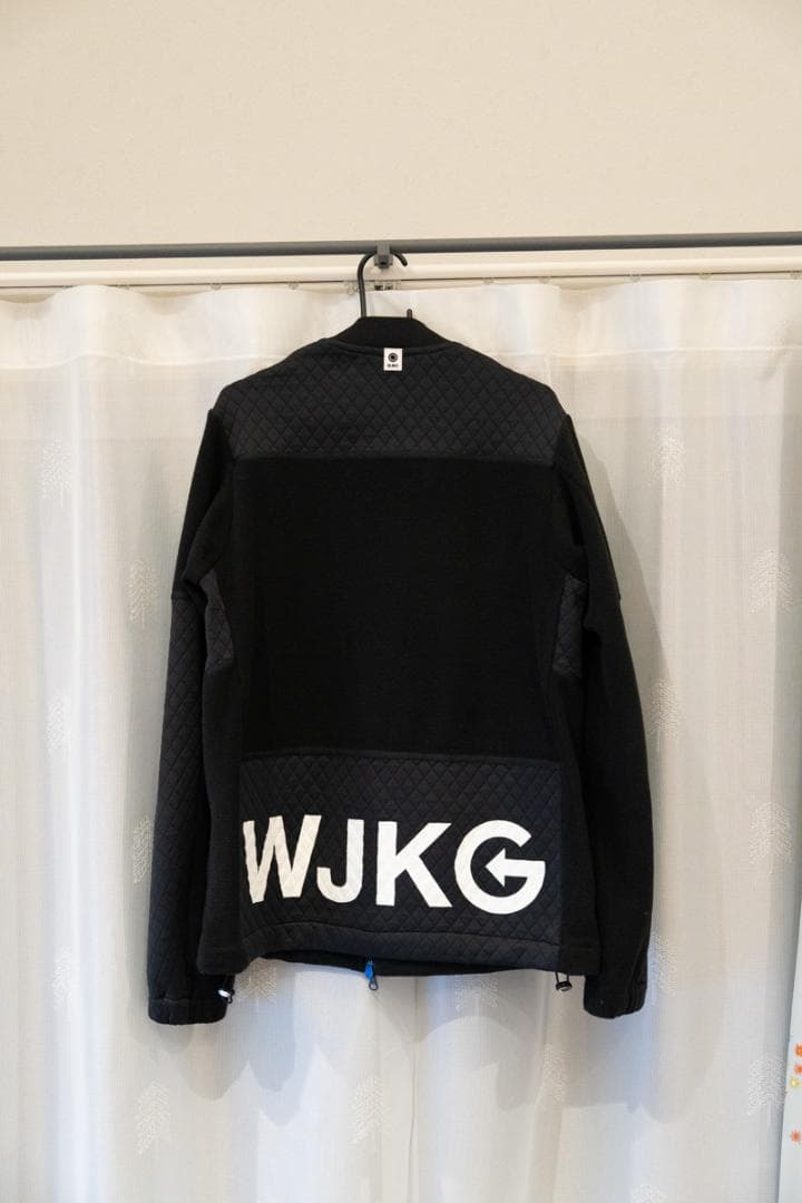 wjkg quilting zip up blouson キルティング