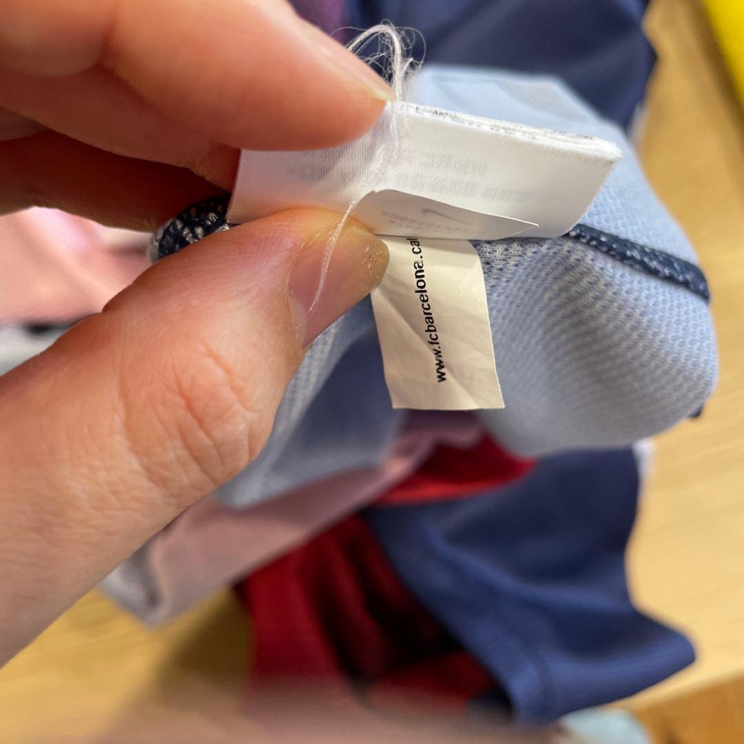 ダビドビジャ　ユニフォーム　バルセロナ　長袖