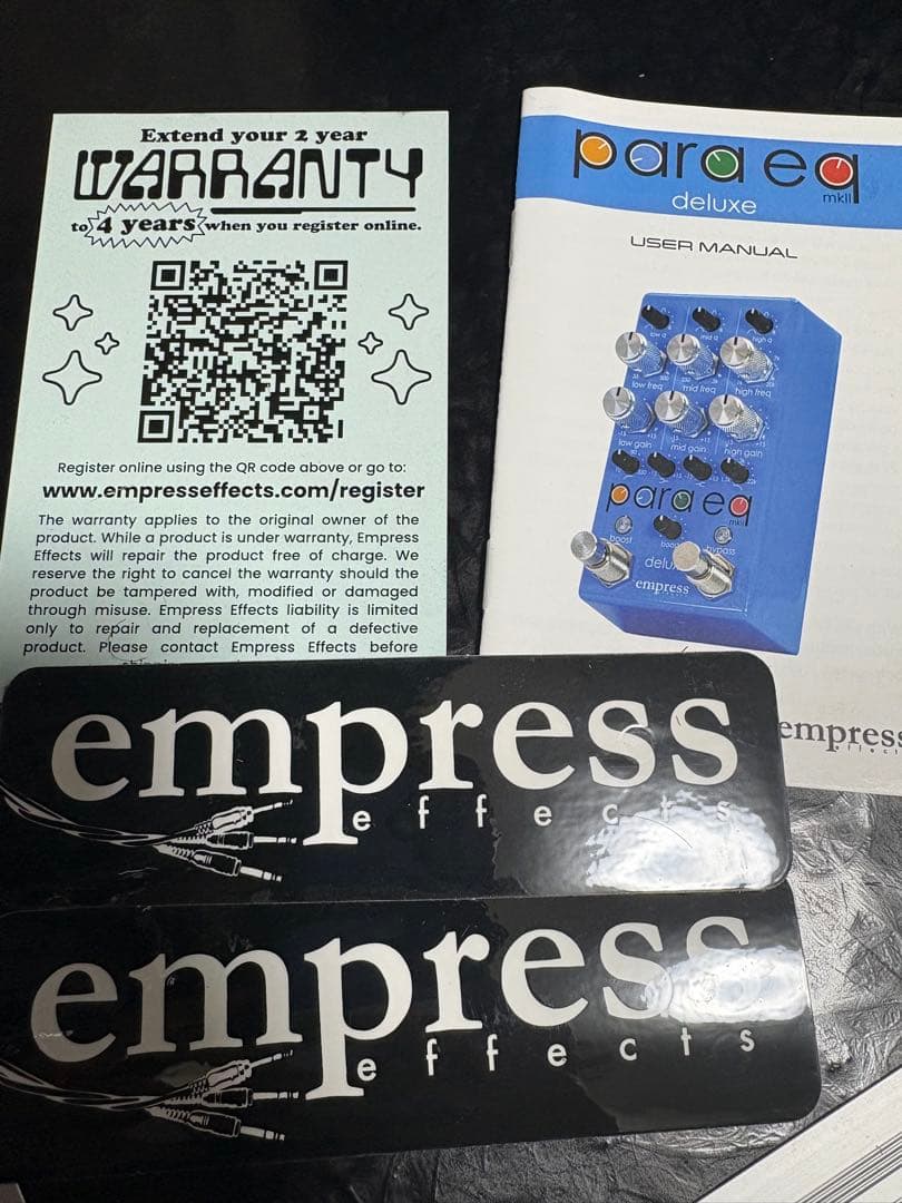 ギター Empress Effects ParaEQ MKII deluxe