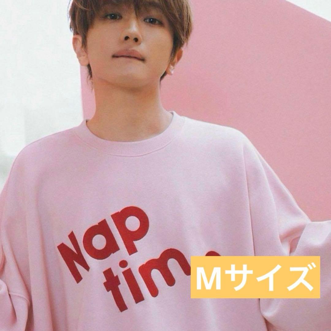 nissy naptime プルオーバーSWEAT PINK Mサイズ